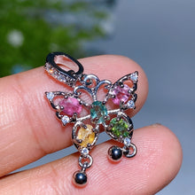 Copper Silver Plated Crystal Pendant