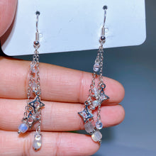 Alloy Metal Crystal Earrings