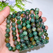 10mm Ruby In Fuchsite Bracelet