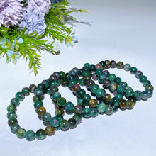 10mm Ruby In Fuchsite Bracelet