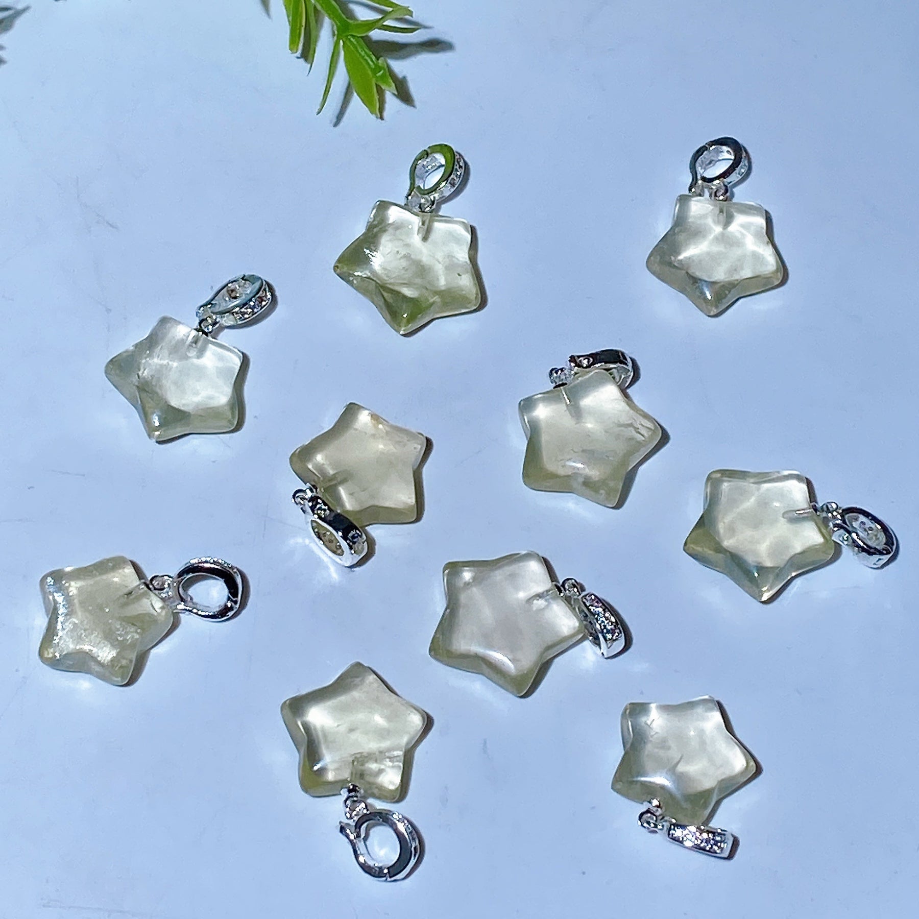 16mm Citrine Star Pendant
