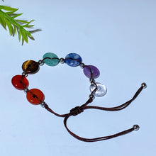 Adjustable Chakra Crystal Bracelet