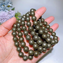 10mm Pyrite Bracelet