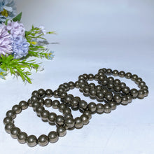 10mm Pyrite Bracelet