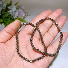 4mm Faceted Pyrite Bracelet