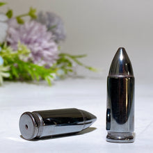 1.5" Hematite Bullet Pendant