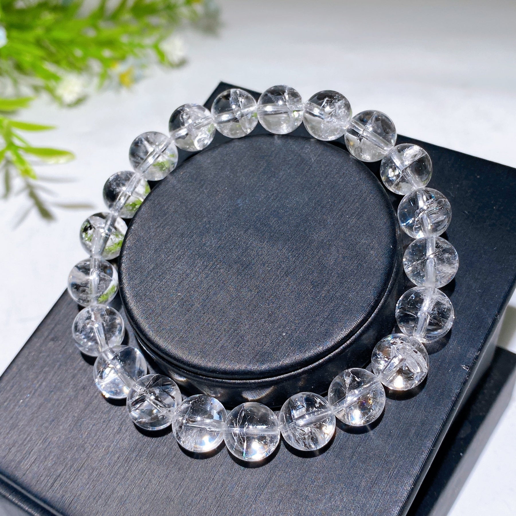 8mm 9.5mm Clear Azetulite Bracelet