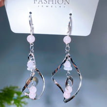 Natural Crystal Earrings