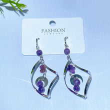 Natural Crystal Earrings