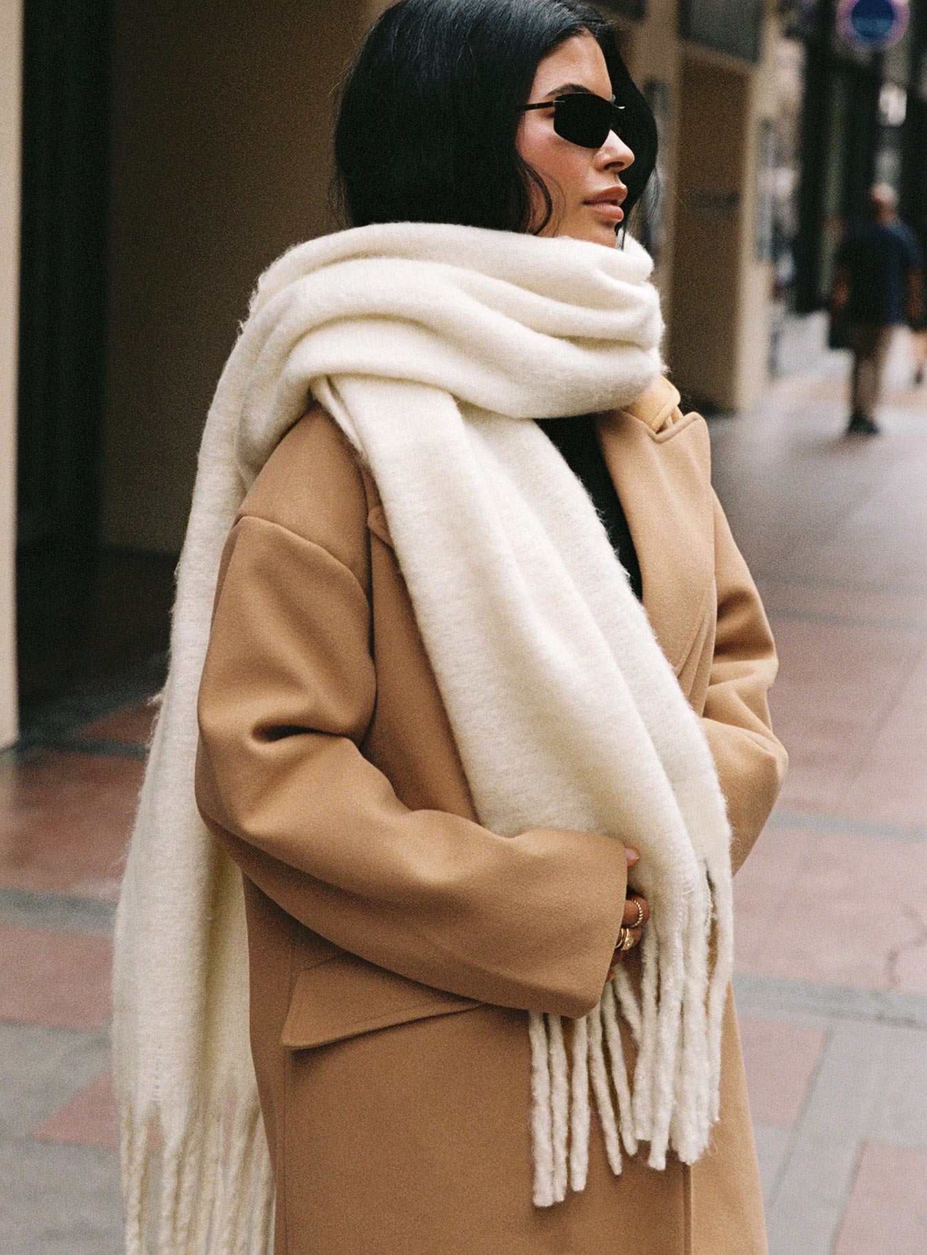 July Scarf Cream women's accessory by Ellevoria