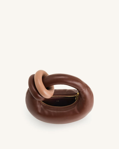 Abacus Top Handle Bag - Umber