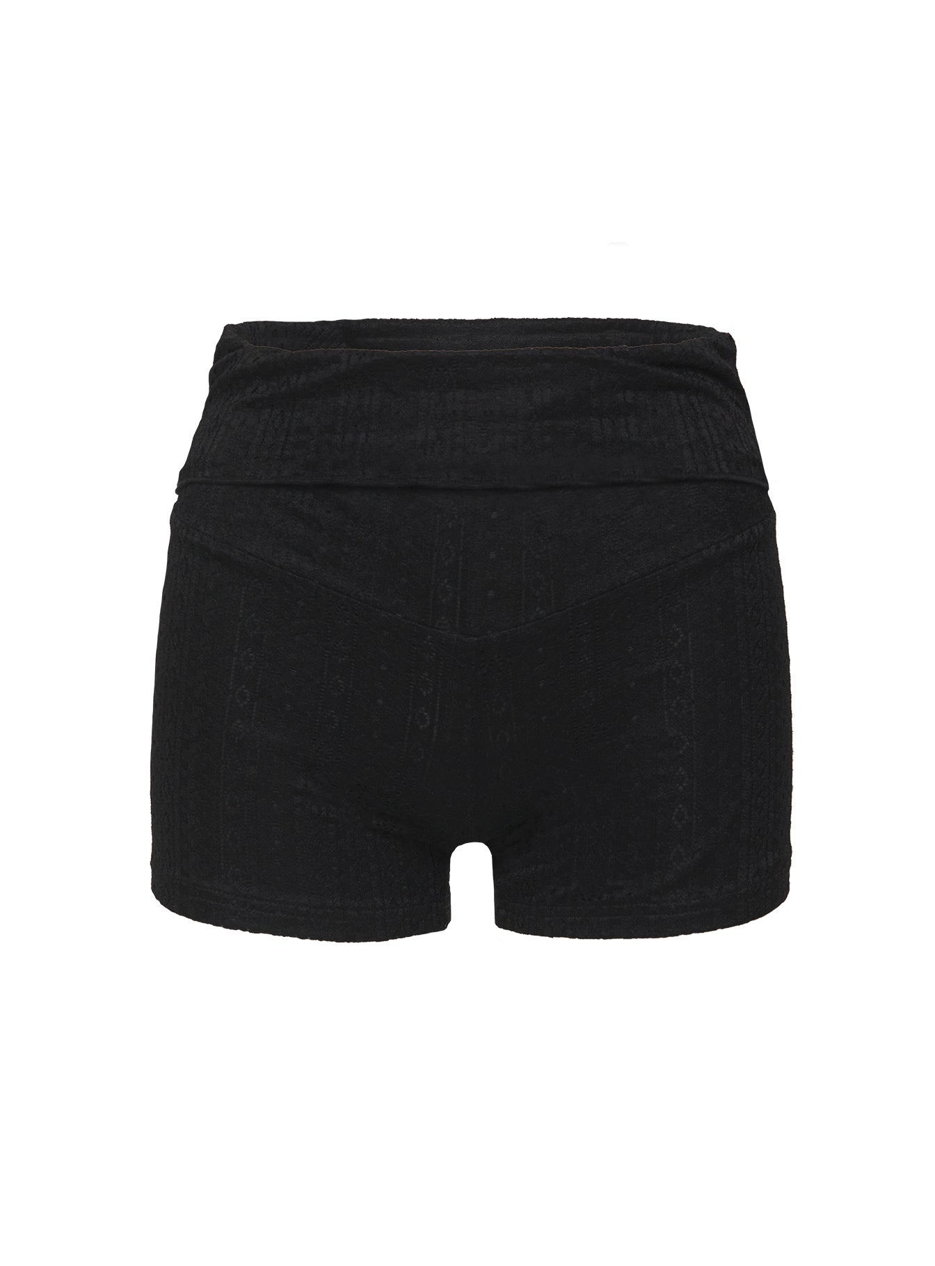 Moderna Lace Shorts Black women's two piece set by Ellevoria