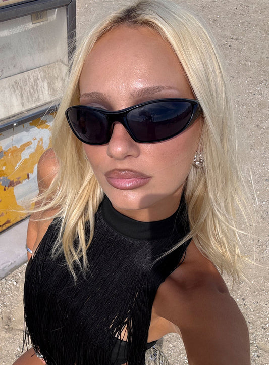 Mora Sunglasses Black women's sunglasses by Ellevoria