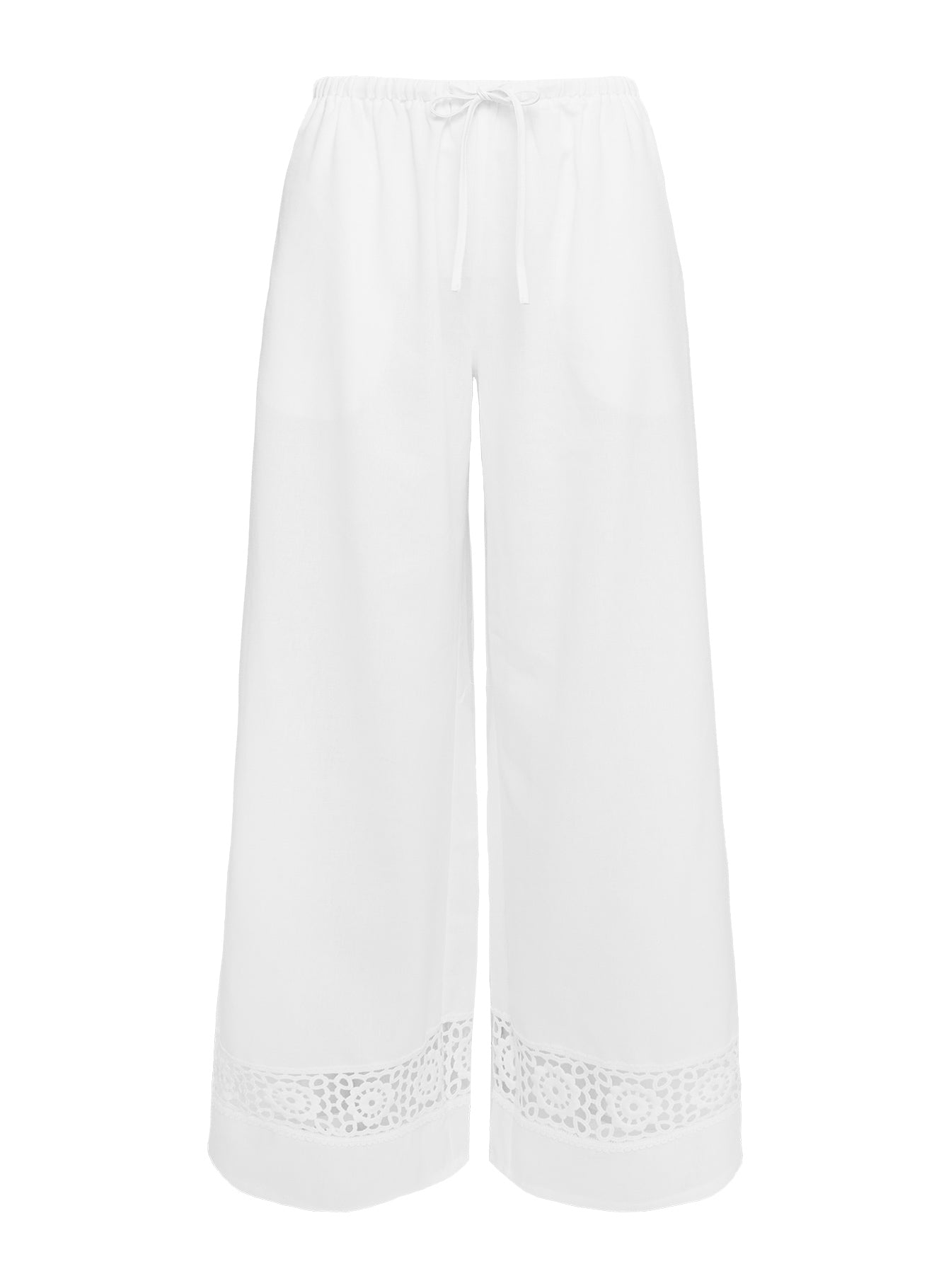 Summer Chateau Pants White women's pant set by Ellevoria