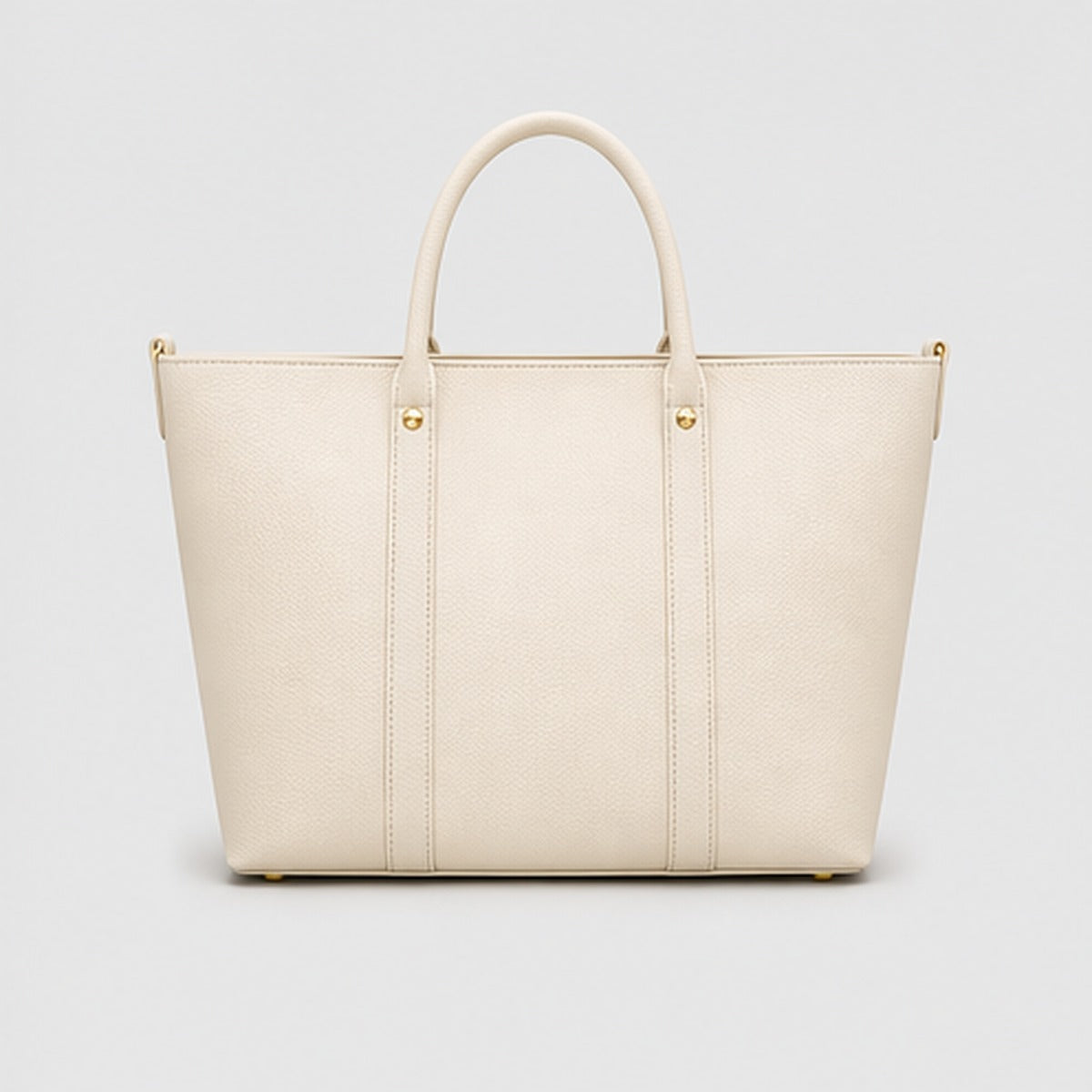 Aster Ivory Structured Work Tote - studio