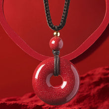 Cinnabar Guardian Vortex Pendant