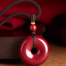 Cinnabar Guardian Vortex Pendant