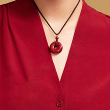 Cinnabar Guardian Vortex Pendant