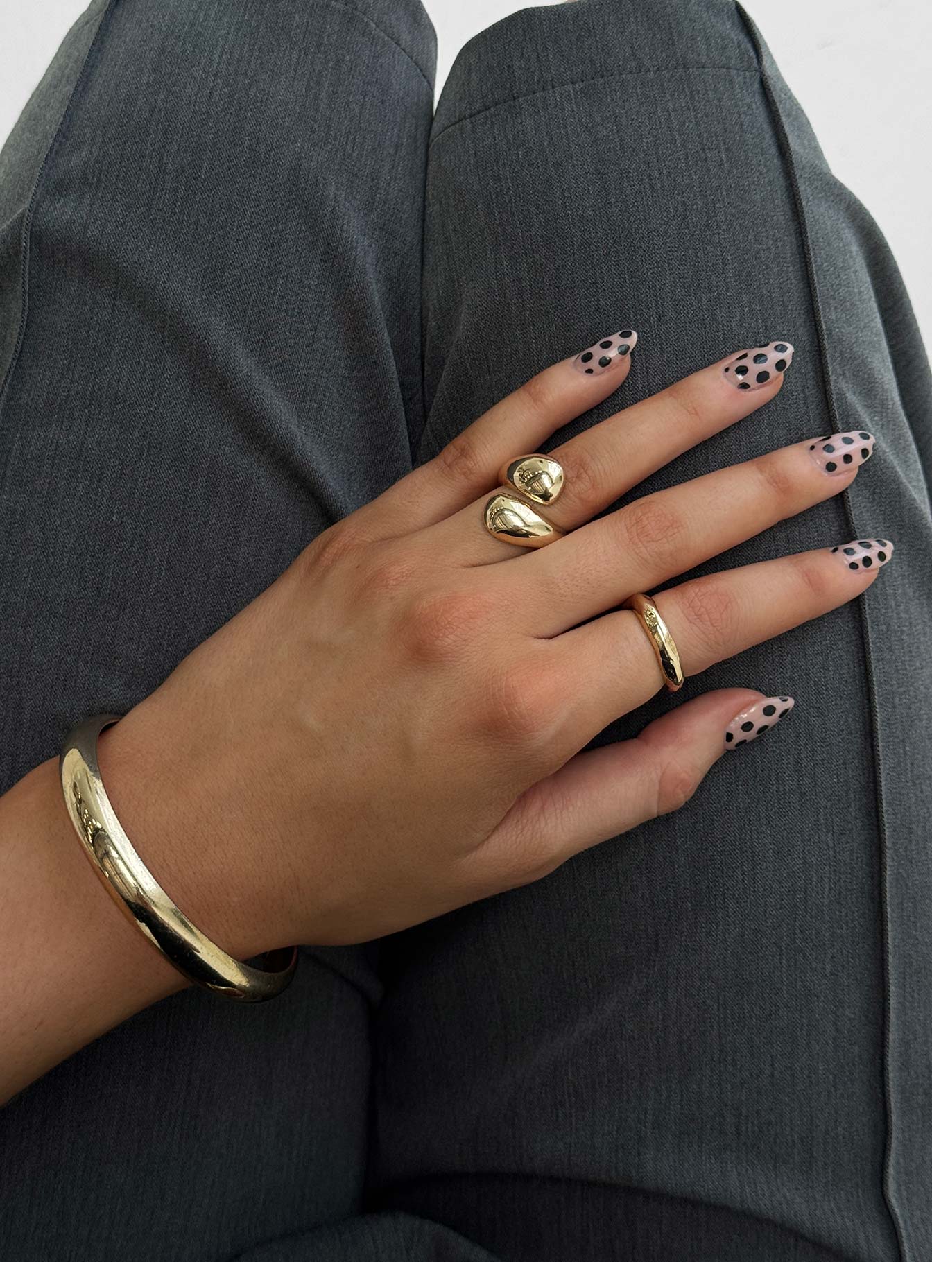 Hopes Up Ring Pack Gold women's ring by Ellevoria